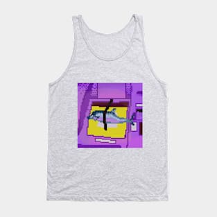 Fish on ATM pixel art Tank Top